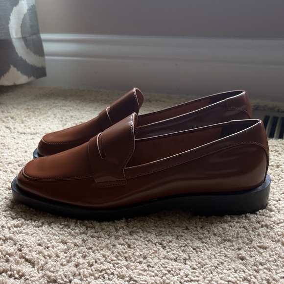 Everlane Women's Brown Leather Loafers - Picture 7 of 7